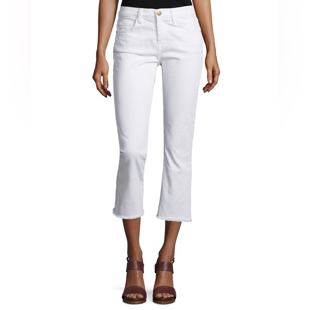 Current/Elliott The Cropped Flip Flop Jeans